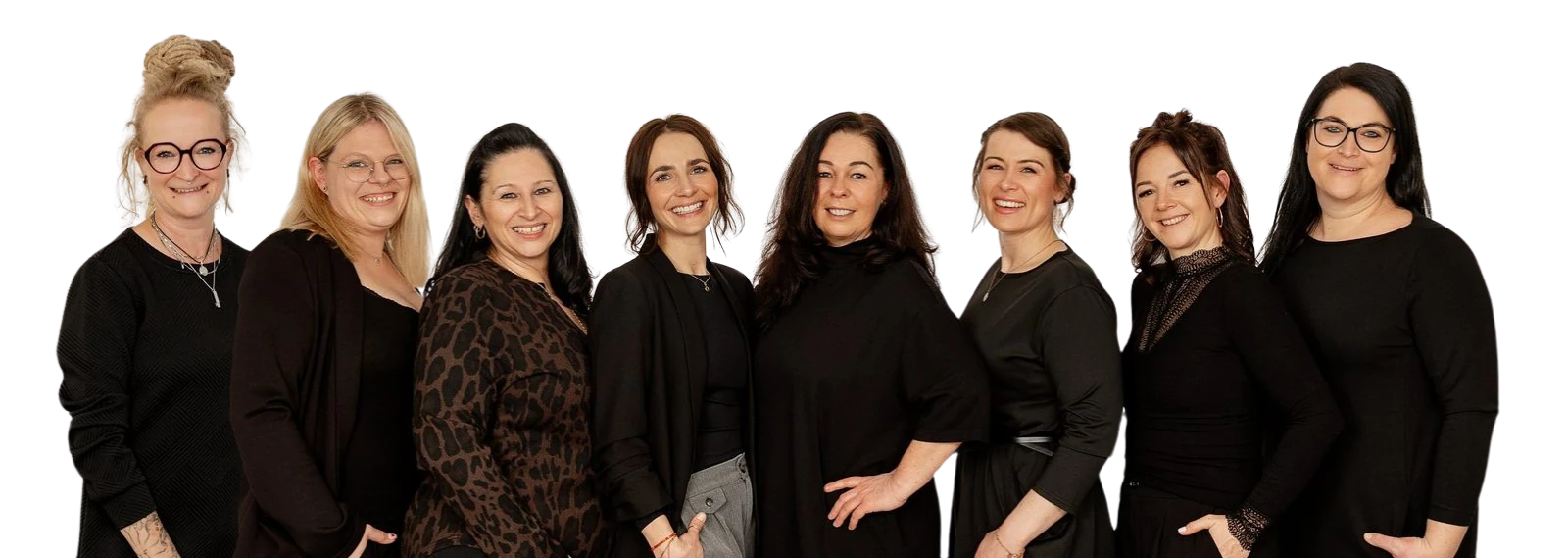 Das Team von Care Friends: Katja, Michèle, Marina, Christina, Sandy, Agnes, Ramona und Sandra